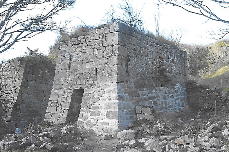 Picture of the Welsh brake drum house after restoration