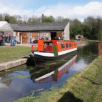 Picture of the George Watson Buck moored at the Llanymynech wharf