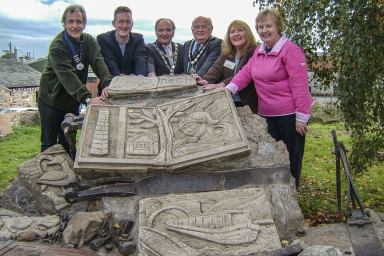 The Llanymynech Community Project held its Limestone Launch on Sunday, 23 October 2005