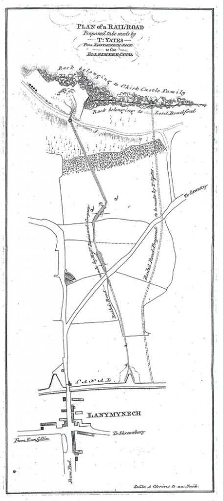 1807 Proposed rail route